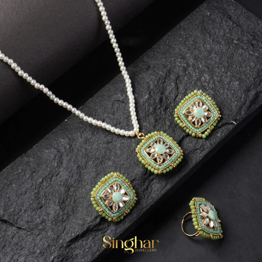 Elegant Locket Combo Set