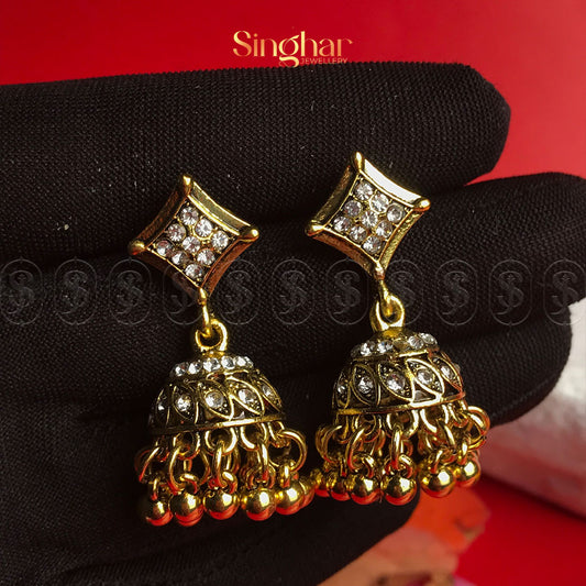 Radiance Kundan Jhumka