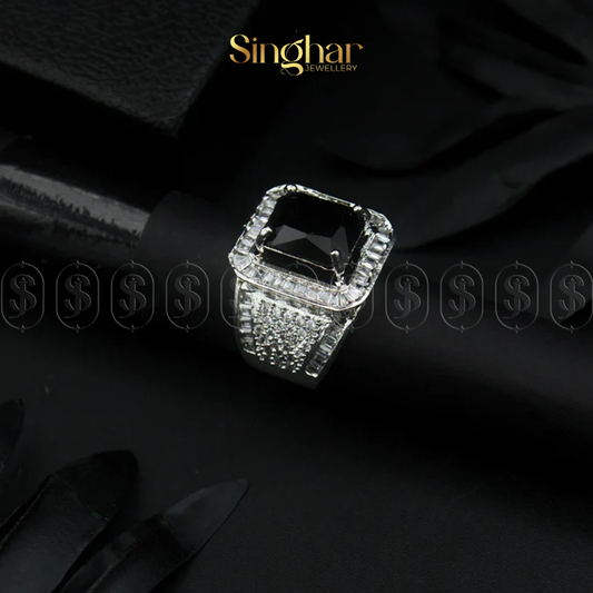 Zircon Diamond Ring (4992)