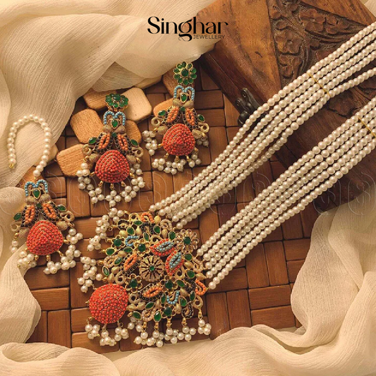 Beautiful Navratan Mala Set