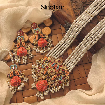 Beautiful Navratan Mala Set