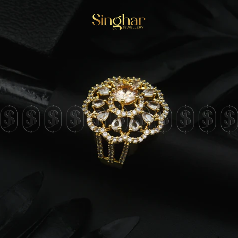 Sparkling Zircon Ring (4993)