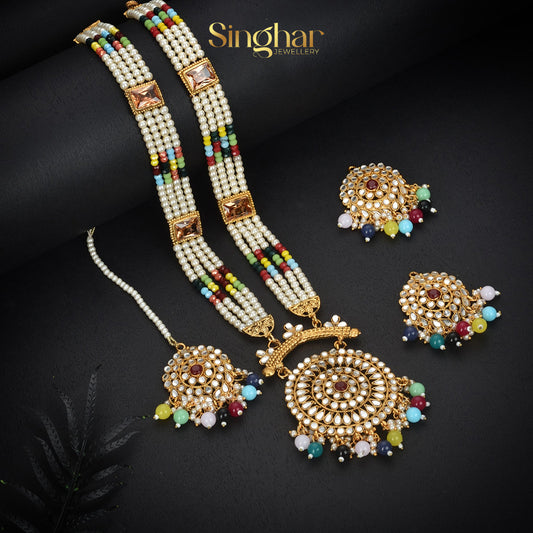 Designer Kundan Mala Set