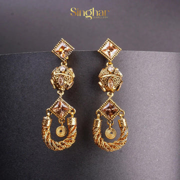 Egyptian Zircon Earrings