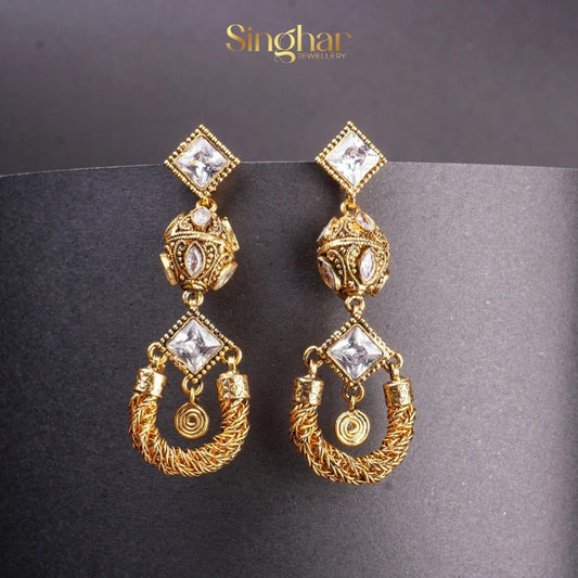 Egyptian Zircon Earrings