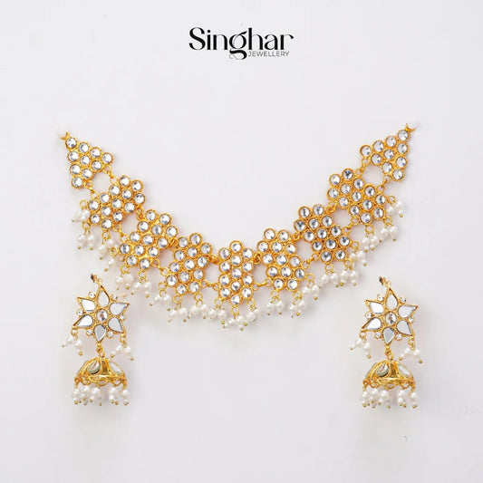 Bahawalpuri Kundan Necklace Set