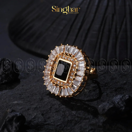 Elegant Teper Zircon Ring