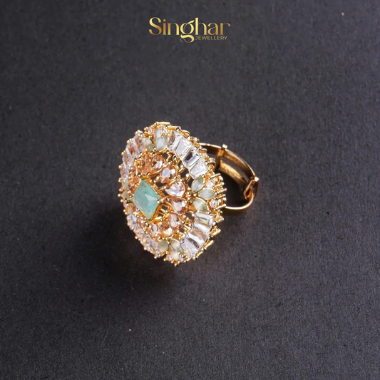 Elegant Teper Zircon Rings