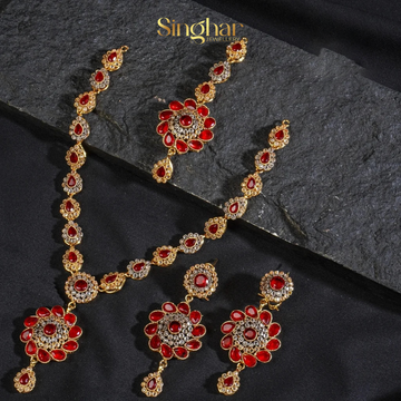 Elegenat Gold Plated Necklace Set