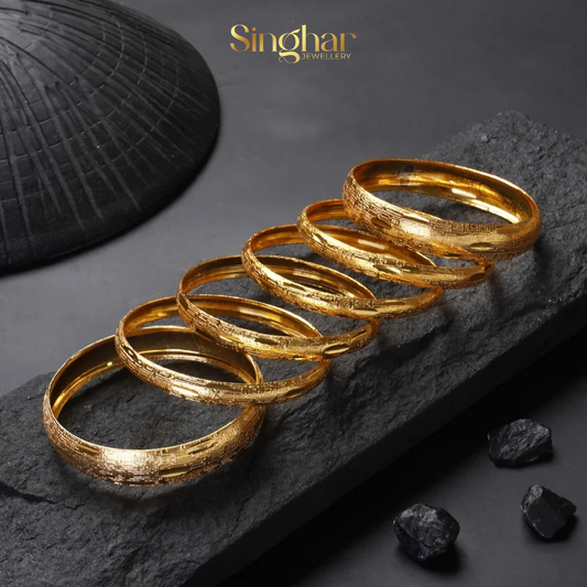 Gold Plated Bangles