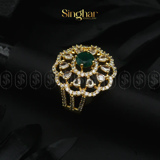 Sparkling Zircon Ring (4993)