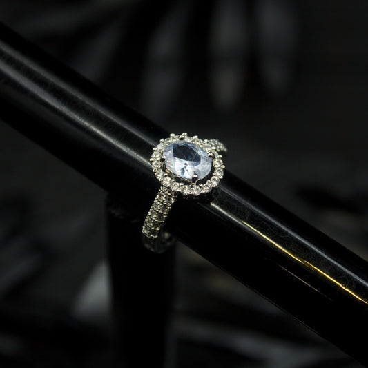 Radiant Zircon Spark Ring (4907)