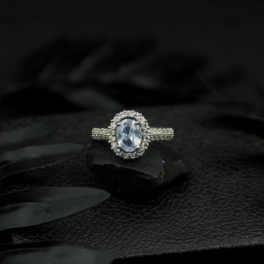 Radiant Zircon Spark Ring (4907)