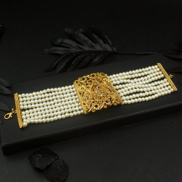 Pearl-Strand Bridal Bracelet (4885)