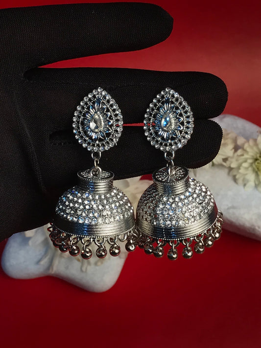 Ethereal Stone Jhumki