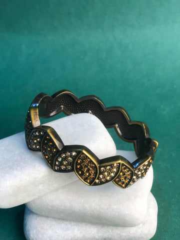 Gilded Serpent Cuff