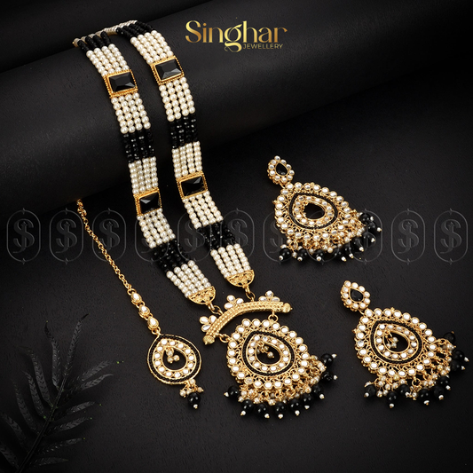 Indian Kundan Mala Set