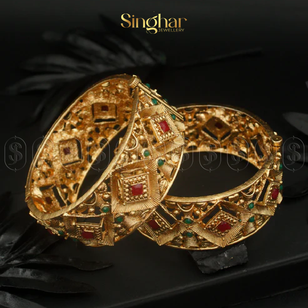 Indian Rajwadi Bangles (4945)