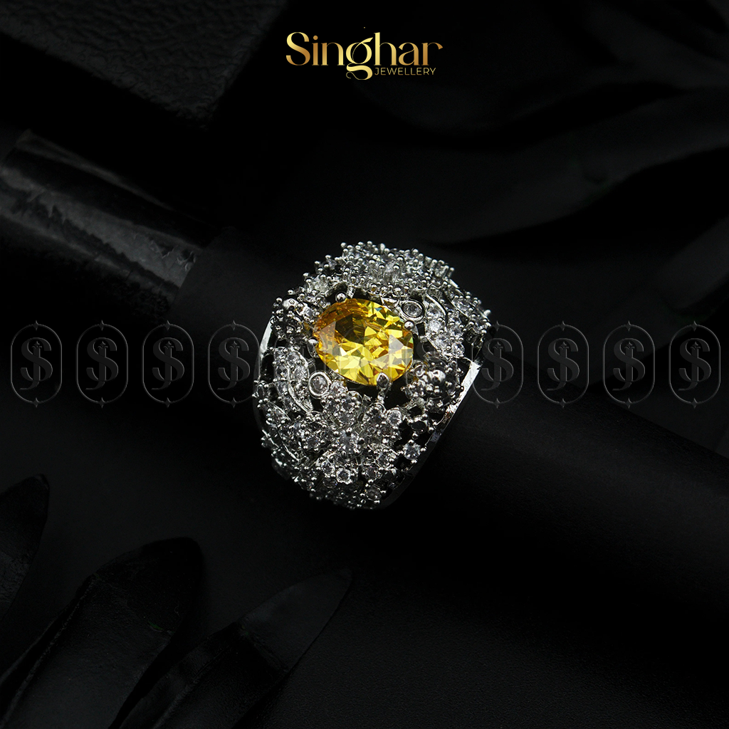 Luxury Diamond Zircon Ring (5000)