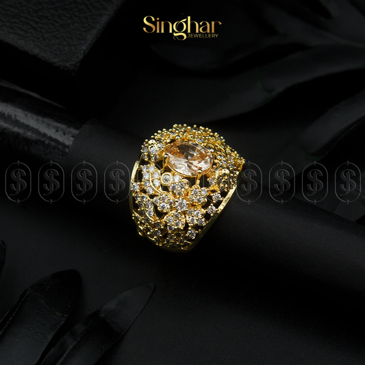 Luxury Diamond Zircon Ring (5000)