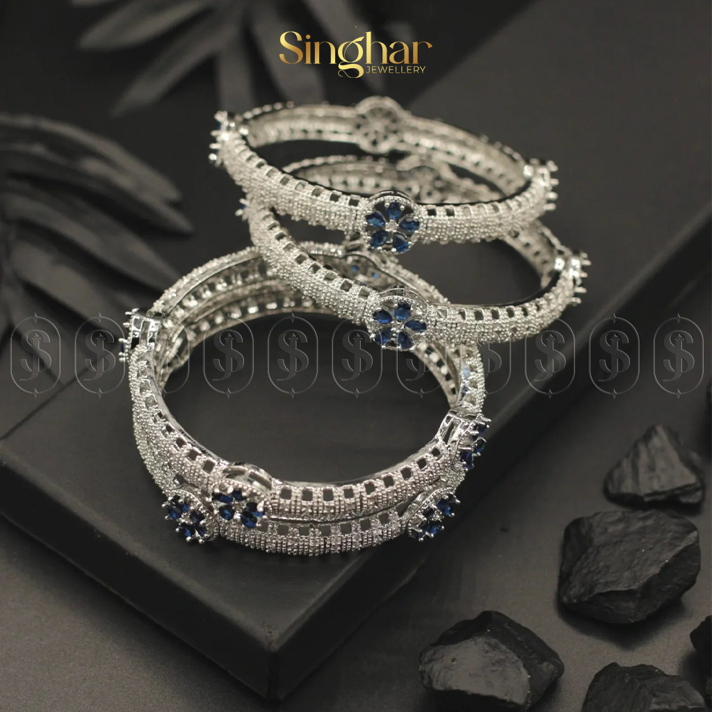 Opulent Diamond Bangle