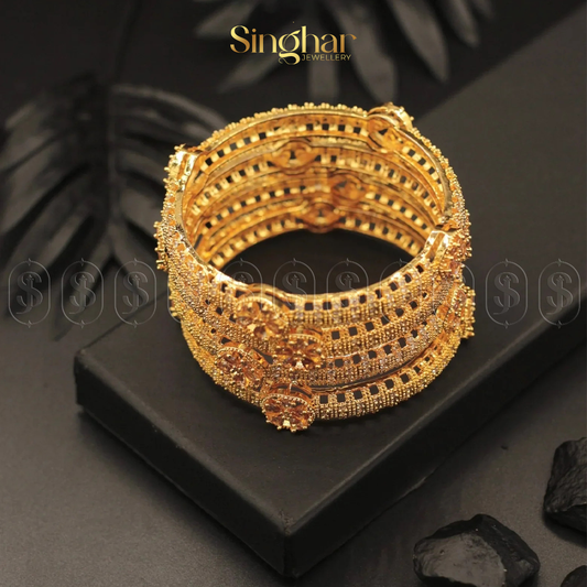 Opulent Diamond Bangle