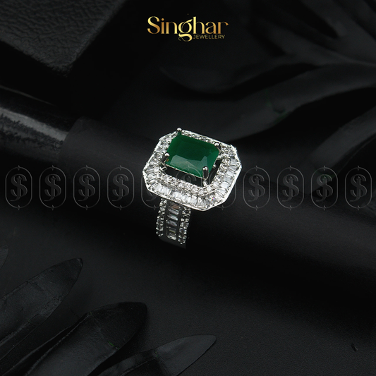 Radiant Zircon Ring (4996)