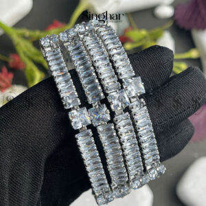 Frosted Radiance Bangle