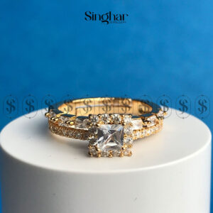 Golden Geometric Ring